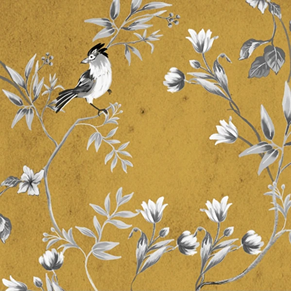 ONRA 『CHINOISERIES PT.2』 Painel Chinoiserie Occre | Boobam