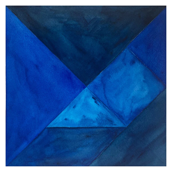 Tangram azul dupla M | Boobam
